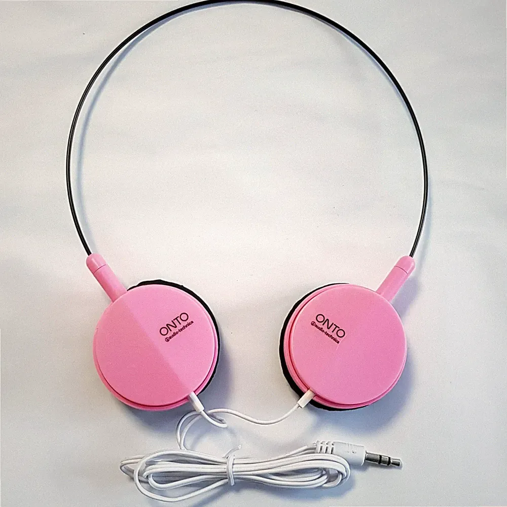ONTO by Audio-Technica On-Ear Kopfhörer Headphone 30mm Treiber Rosa