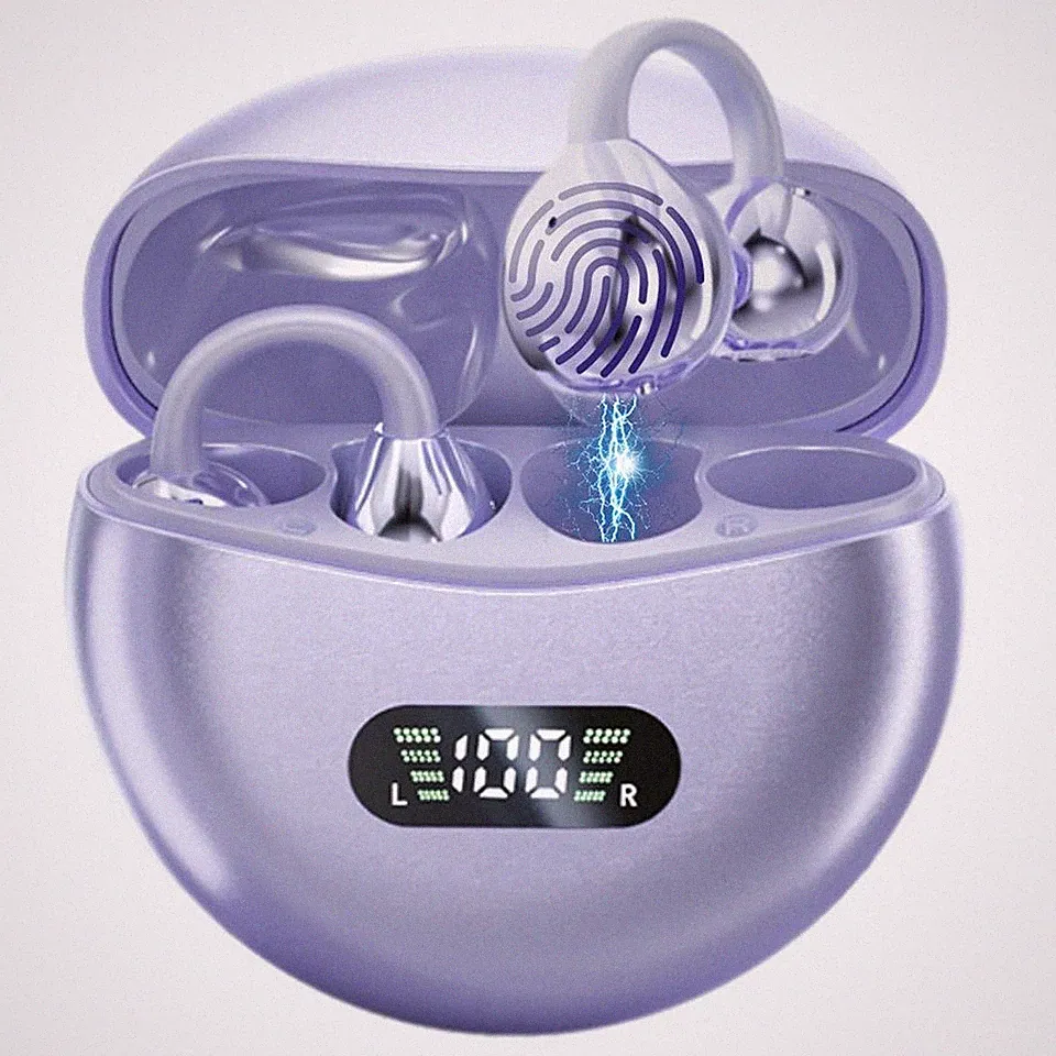 Open Ear Bluetooth Kopfhörer 5.4 Kopfhörer Sportkopfhörer Ohrhörer Kabellos