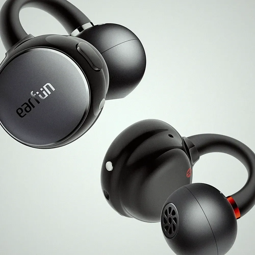 Open Ear Bluetooth Kopfhörer Clip-On mit Hi-Res Audio Ultraleicht 10 8 mm