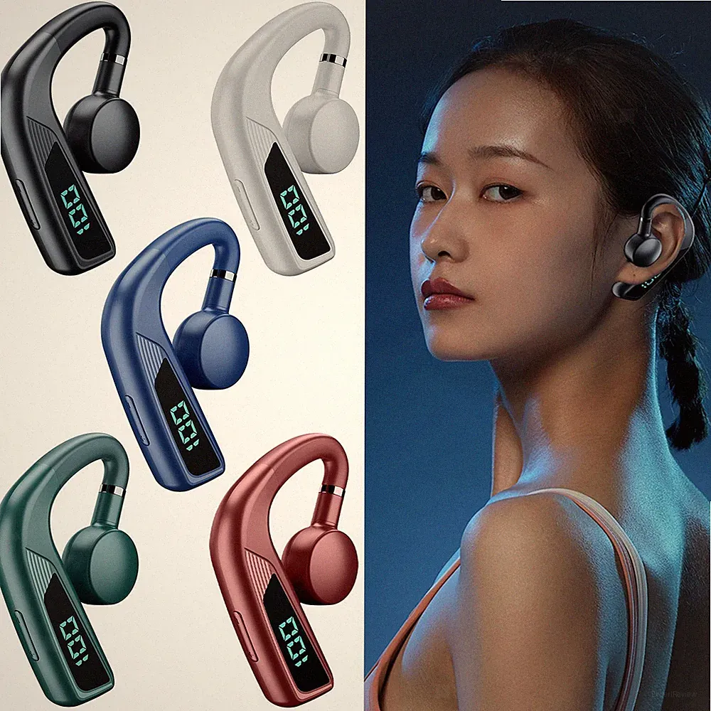 Open Ear Bone Conduction Kopfhörer Ohrhaken 30 Stunden Musik zum Radfahren