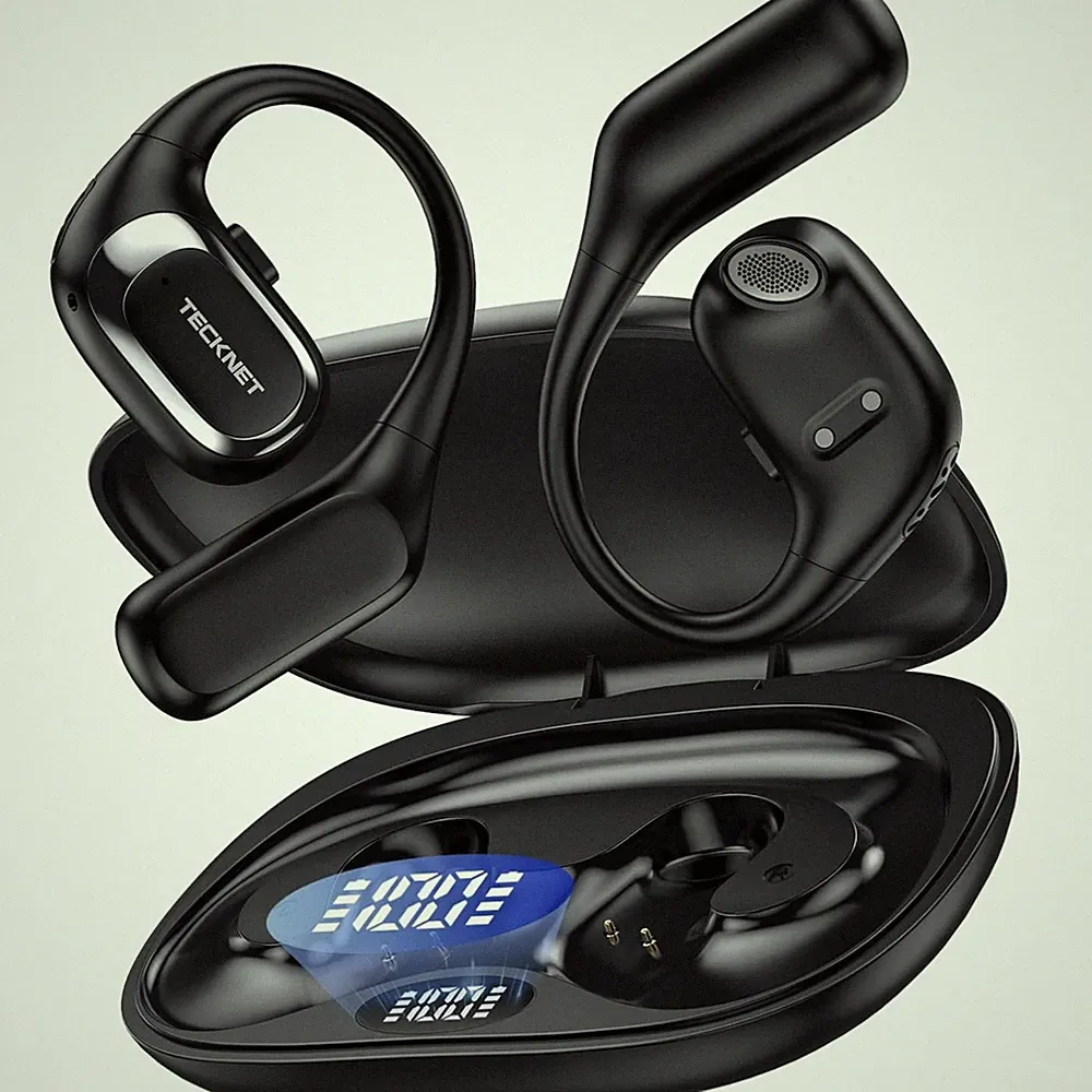 Open Ear Kopfhörer Bluetooth 6.0 38 Stunden Akku kabellos