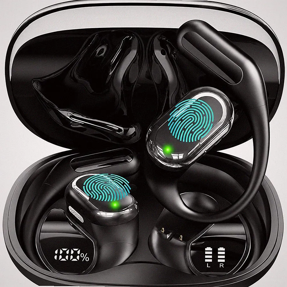 Open Ear Kopfhörer Kabellose Sport Kopfhörer mit Ohrbügel Bluetooth-Kopfhörer