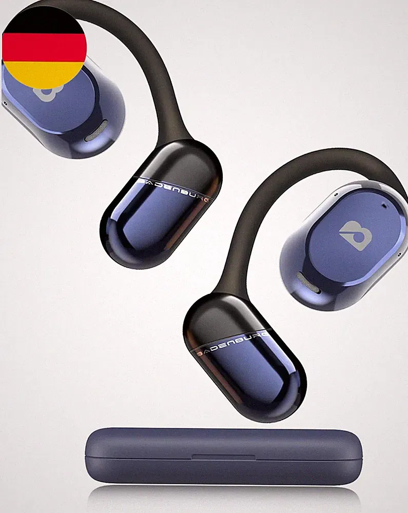 OPENBEAT 1 Open Ear Bluetooth 5.3 Kabellose Kopfhörer，50H+ Wiedergabe, Leistungs