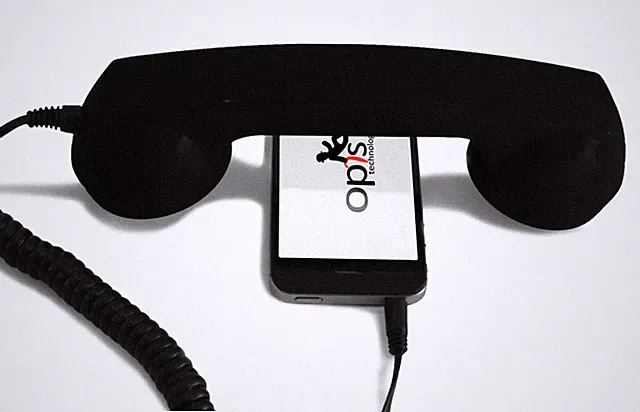 OPIS 60s MICRO - Retro Handyhörer für Handys und Smartphones