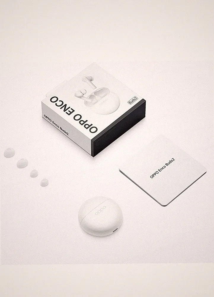 OPPO Enco Buds2 Kabellose In-Ear-Kopfhörer Bluetooth 5.2 mit Mikrofon