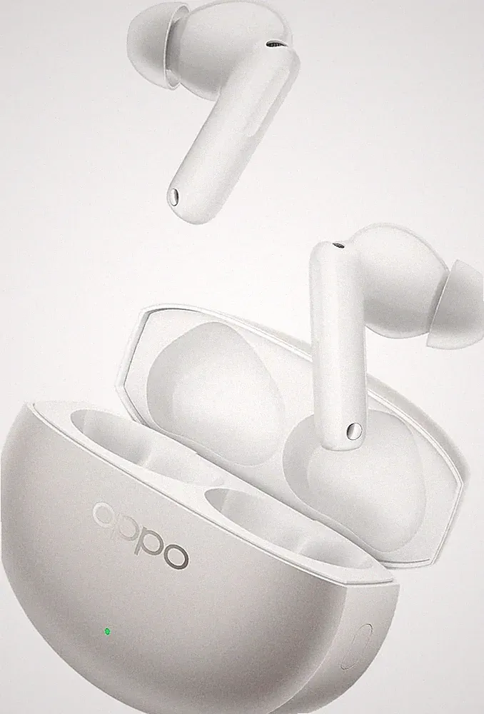 Oppo Enco X3s True Wireless Kopfhörer Bluetooth 55dB Hybrid-ANC LHDC IP55 Silver