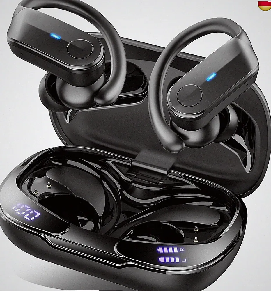 Ordtop 2026 Bluetooth Kopfhörer Sport, 70Std In Ear Kopfhörer Bluetooth 5.4, H