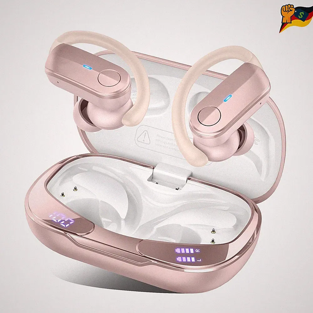 Ordtop Bluetooth 5 4 Kopfhörer Sport 70H In Ear Kopfhörer 4
