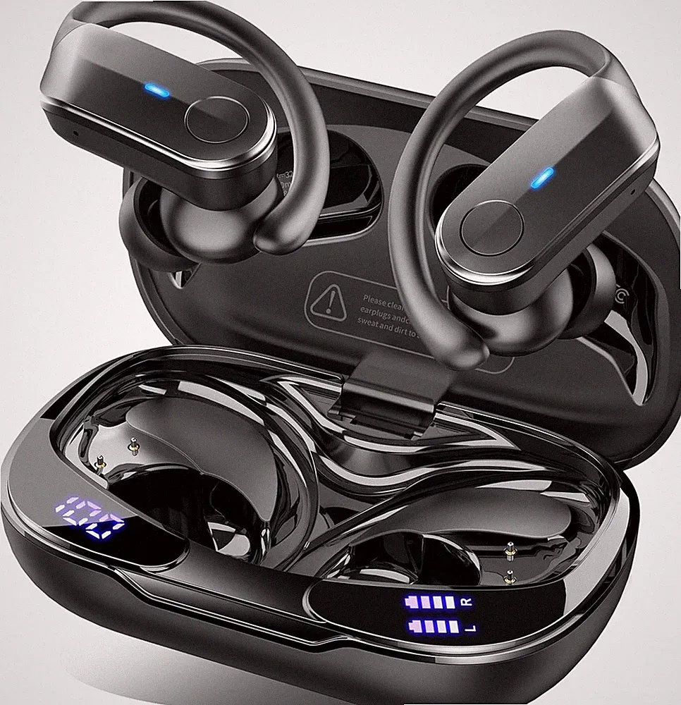 Ordtop Bluetooth 5.4 Kopfhörer Sport, 70H In Ear Kopfhörer Bluetooth mit 4 N