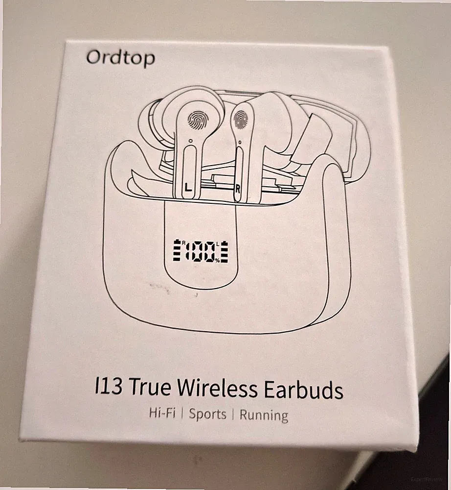 Ordtop I13 True Wireless In-Ear Kopfhörer kabellos Bluetooth, Schwarz