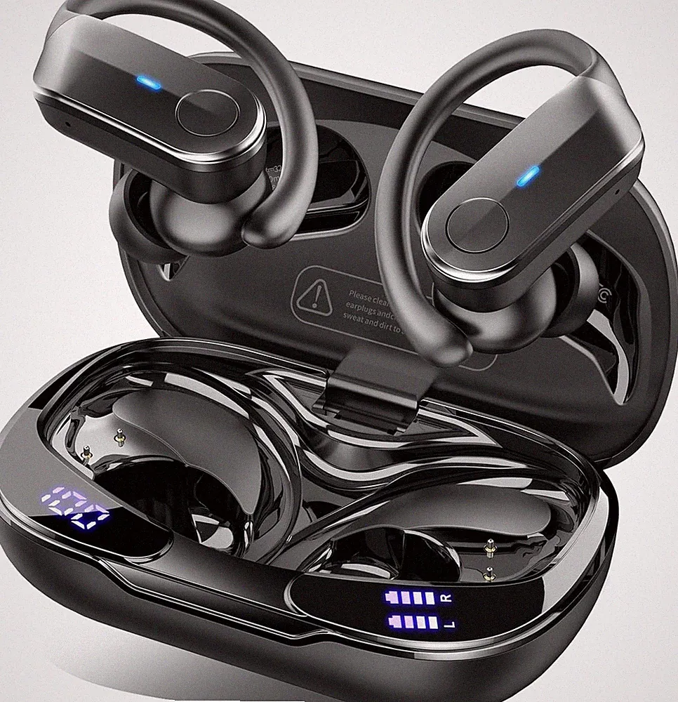 Ordtop Wireless Earbuds Sport, 2026 Bluetooth 5.4 Kopfhörer Laufen | IPX8 Watt