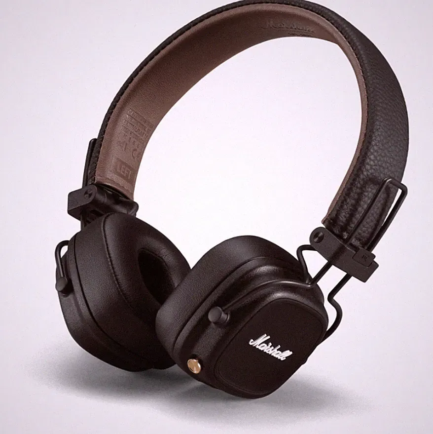 ORG Marshall Major IV kabellose Bluetooth-Ohrhörer, braun