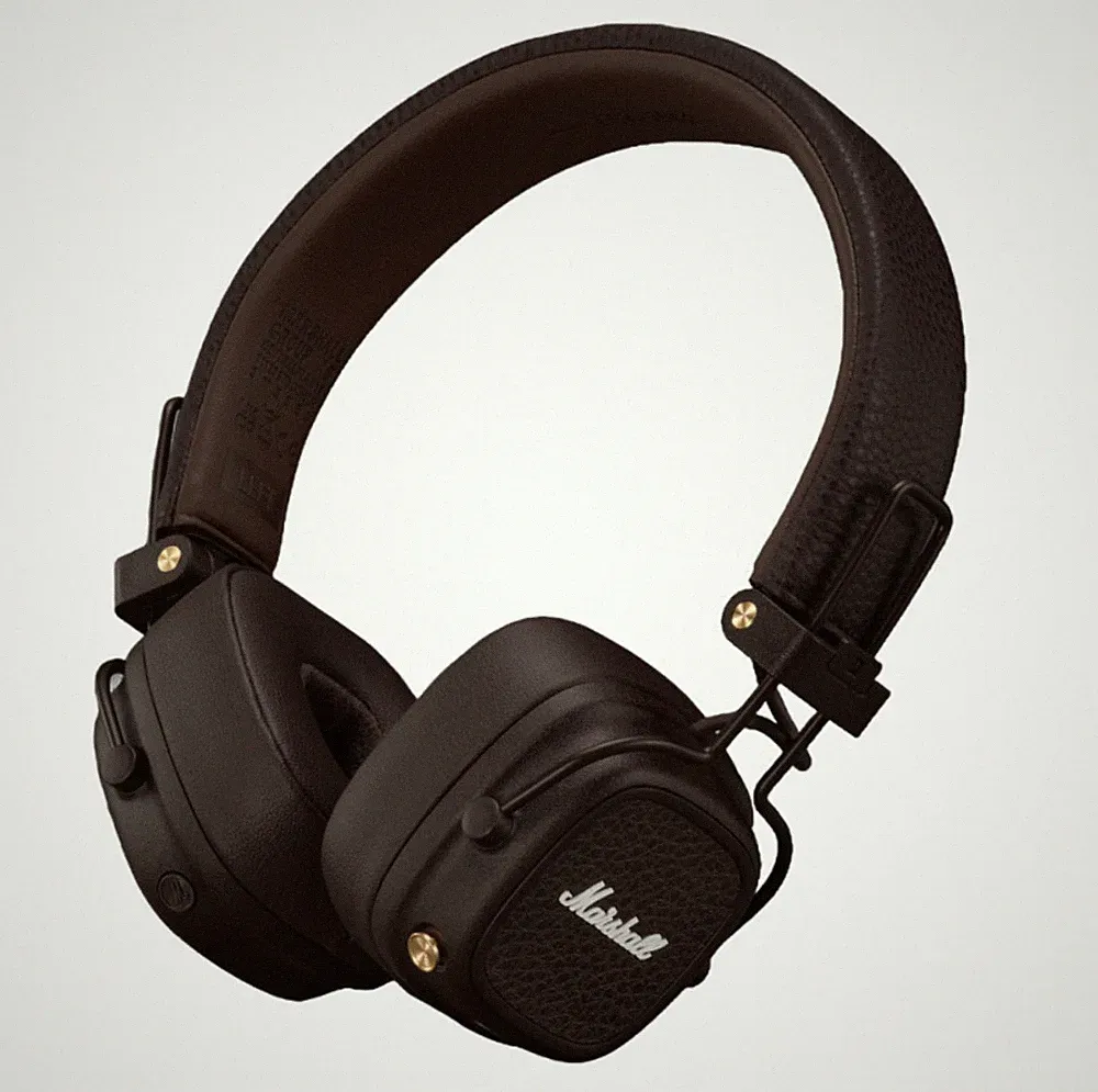 ORG Marshall Major V kabellose Bluetooth-Ohrhörer, braun