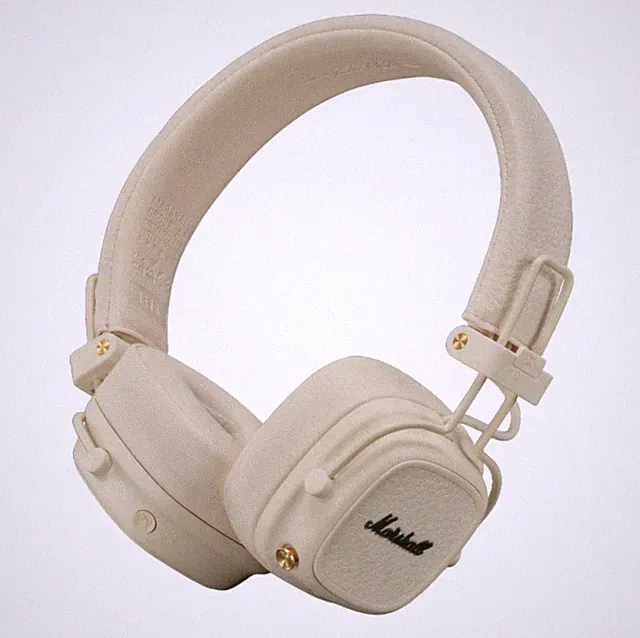 ORG Marshall Major V kabellose Bluetooth-Ohrhörer, cremefarben