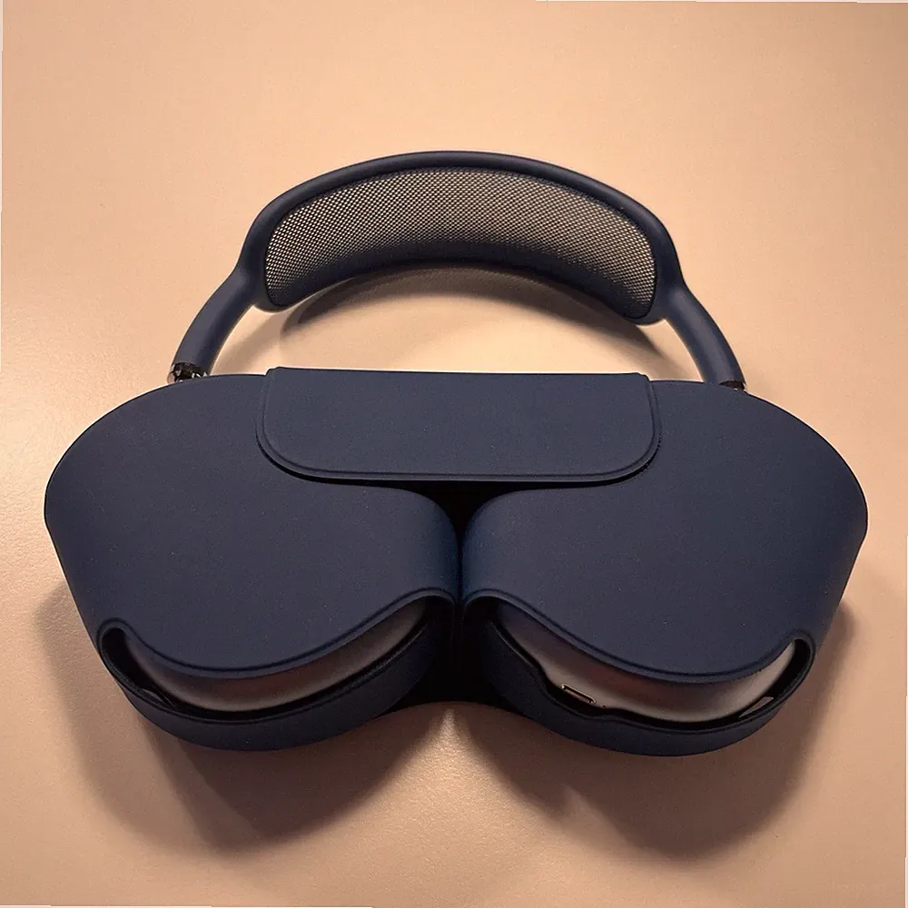 ORIGINAL Apple AirPods Max Over-Ear Kopfhörer Blau mit Smart Case + OVP