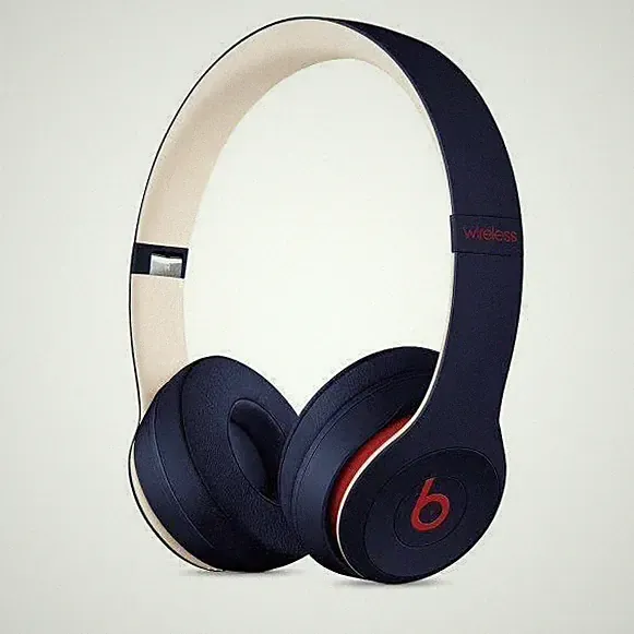 ORIGINAL APPLE BEATS BY DR DRE SOLO 3 WIRELESS KOPFHÖRER CLUB COLLECTION NAVY