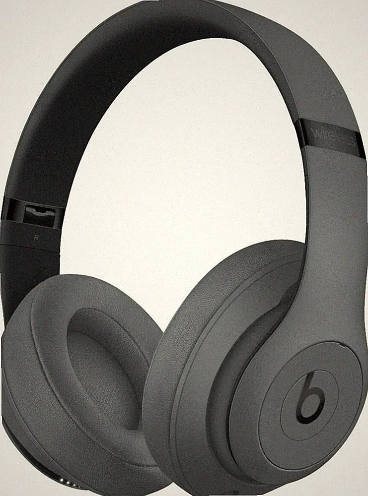 ORIGINAL APPLE BEATS BY DR DRE STUDIO 3 GRAY WIRELESS BLUETOOTH KOPFHÖRER GREY