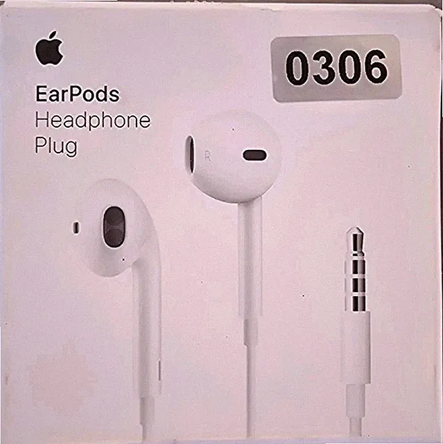 Original Apple EarPods 3,5mm Klinke Kopfhörer Headset Mikrofon Original Weiß