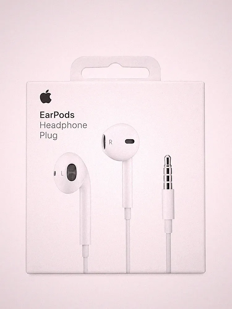 Original Apple EarPods 3,5mm Klinke Kopfhörer Headset Mikrofon Original Weiß