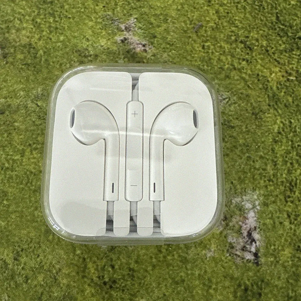 Original Apple EarPods 3,5mm Klinke Kopfhörer Weiß Kabelkopfhörer iPhone NEU OVP