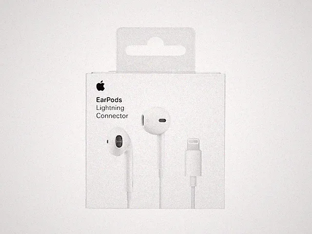 Original Apple EarPods Headset MWTY3ZM/A mit Lightning Connector in weiss