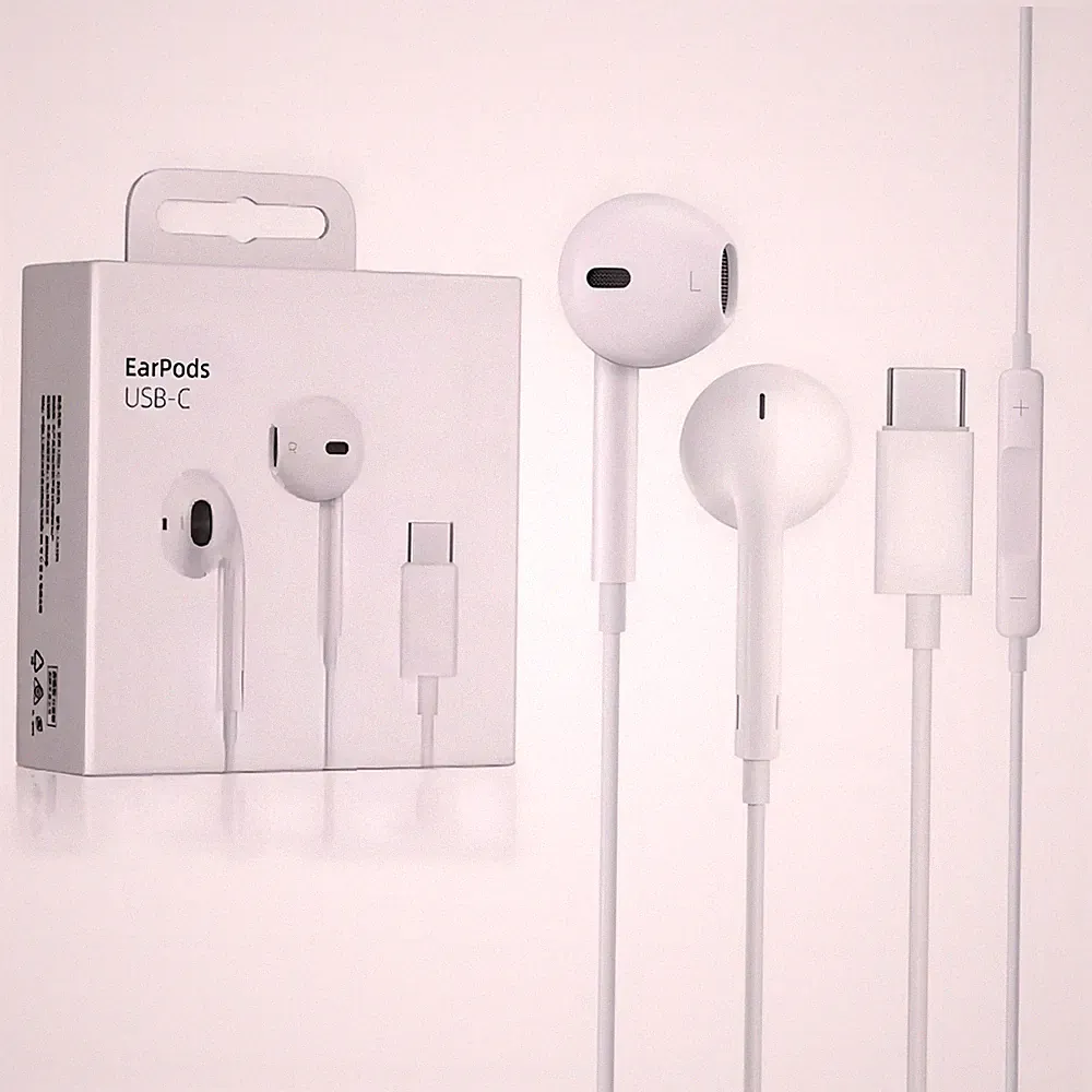 Original Apple EarPods USB-C Lightning Anschluss für iPhone iPad Kabel Kopfhörer