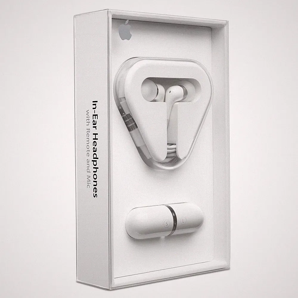 Original Apple In-Ear Headphones Kopfhörer Remote and Mic MA850G/B 3,5 mm Klinke
