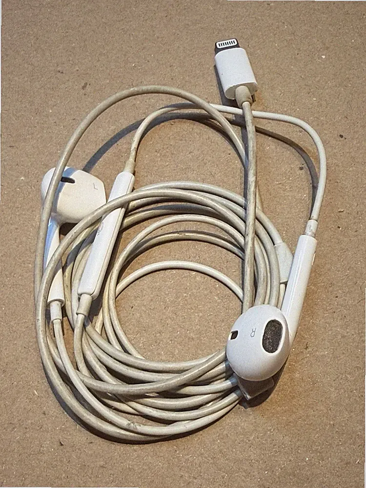 Original Apple In-Ear Kopfhörer kabelgebunden mit Lightning-Anschluss headset ai