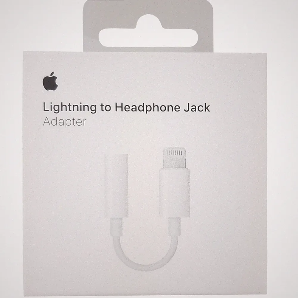 Original Apple Lightning auf 3,5mm-Klinke Kopfhörer iPhone Adapter MMX62ZM/A OVP