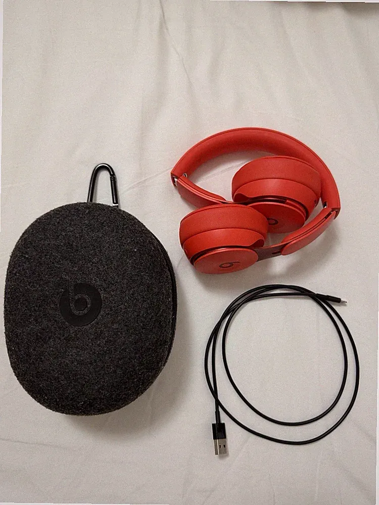 Original Beats by Dr. Dre Solo 3 Wireless Bluetooth Kopfhörer rot