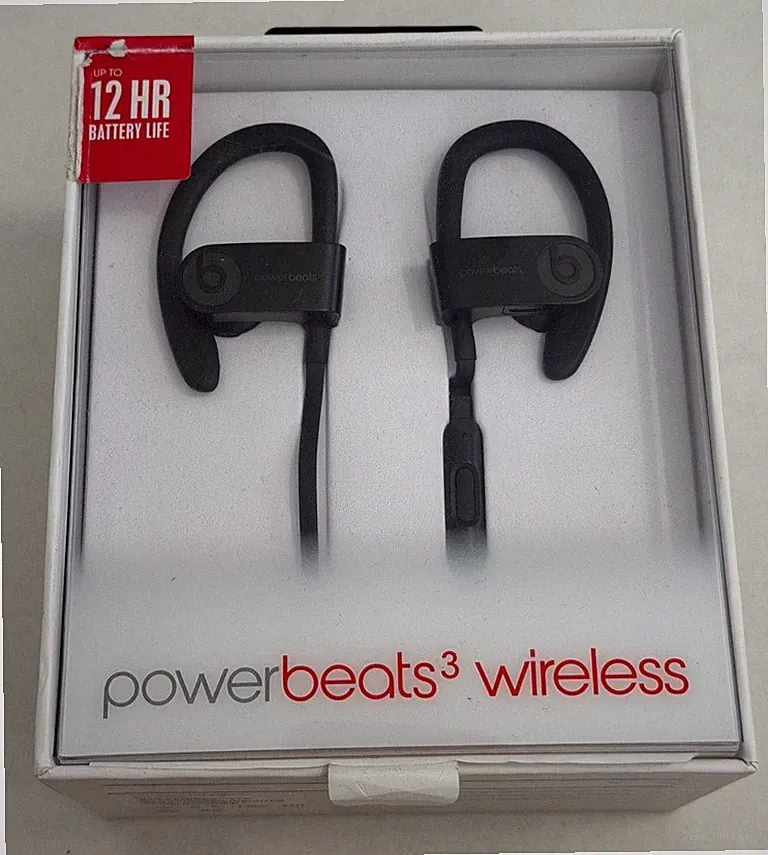 Original Beats Powerbeats3 Wireless Kopfhörer – Schwarz Black mit OVP