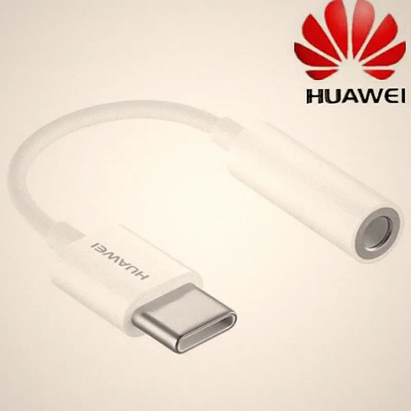 Original Huawei Adapter CM20 USB-C auf 3,5mm Klinke Kopfhörer P20 Lite, P Smart