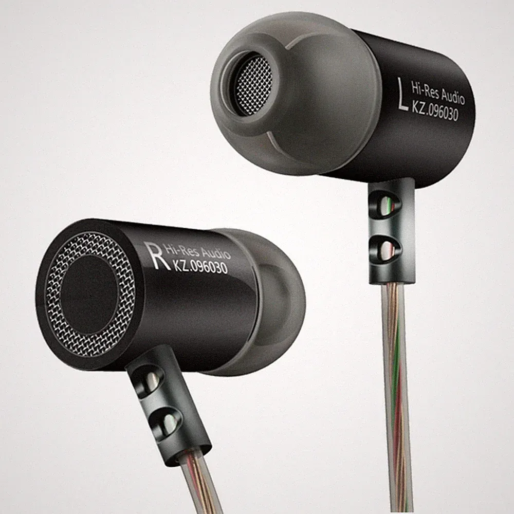 Original KZ Z1 black High-End Kopfhörer In-Ear PU-Hardcase Bass Beats