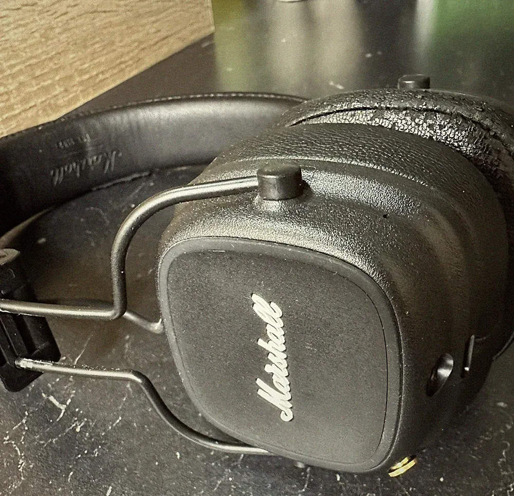 Original Marshall Major IV Bluetooth Wireless Over-Ear Kopfhörer – Schwarz