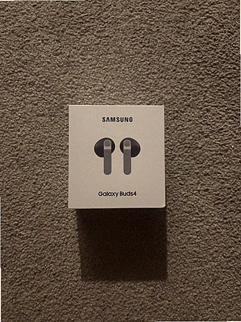 Original Samsung Galaxy Buds 4 Wireless Earbuds True Wireless - Schwarz Neu Versiegelt