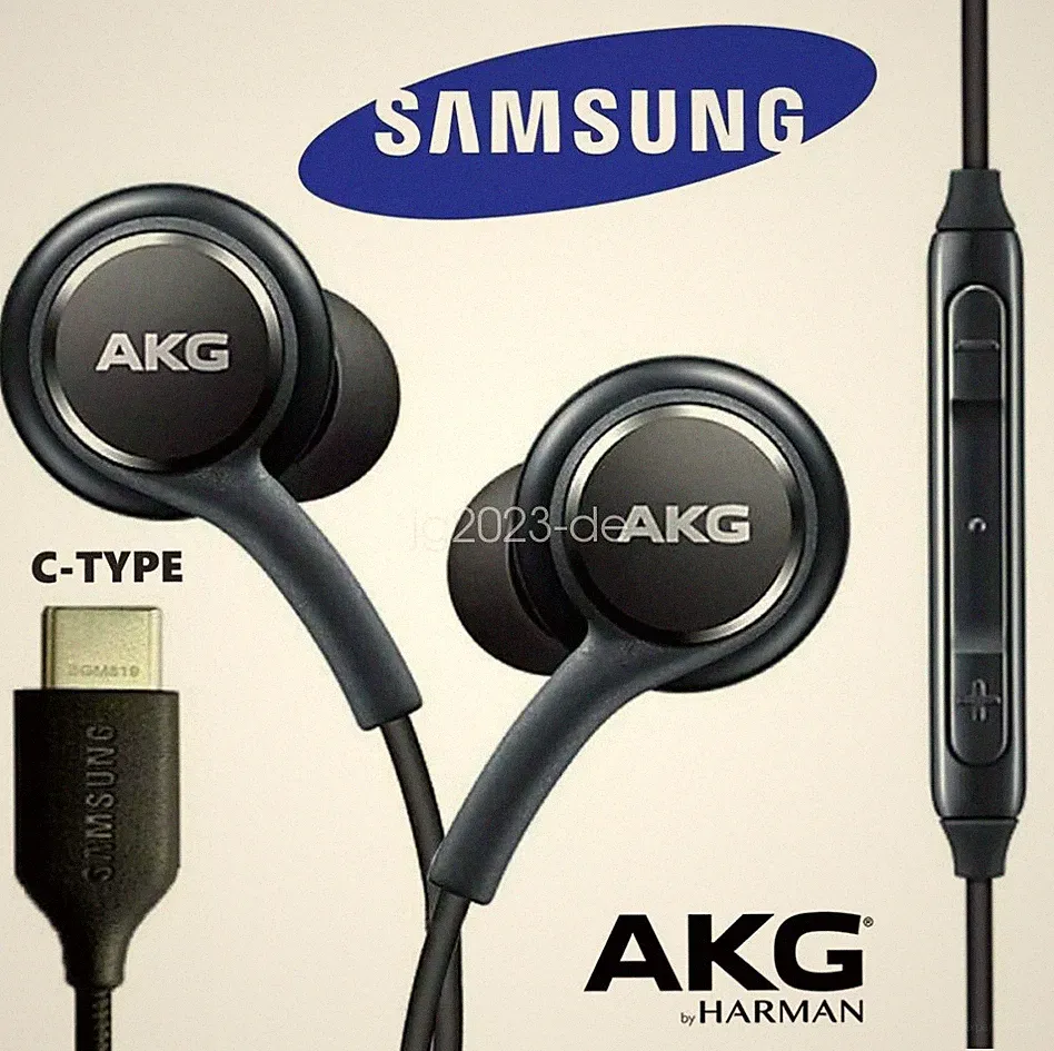 Original Samsung Kopfhörer AKG USB-C In-Ear Ohrhörer Galaxy S25 S24 S23 S22 A54