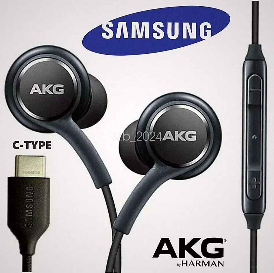 Original Samsung Kopfhörer AKG USB-C In-Ear Ohrhörer Galaxy S25 S24 S23 S22 A55