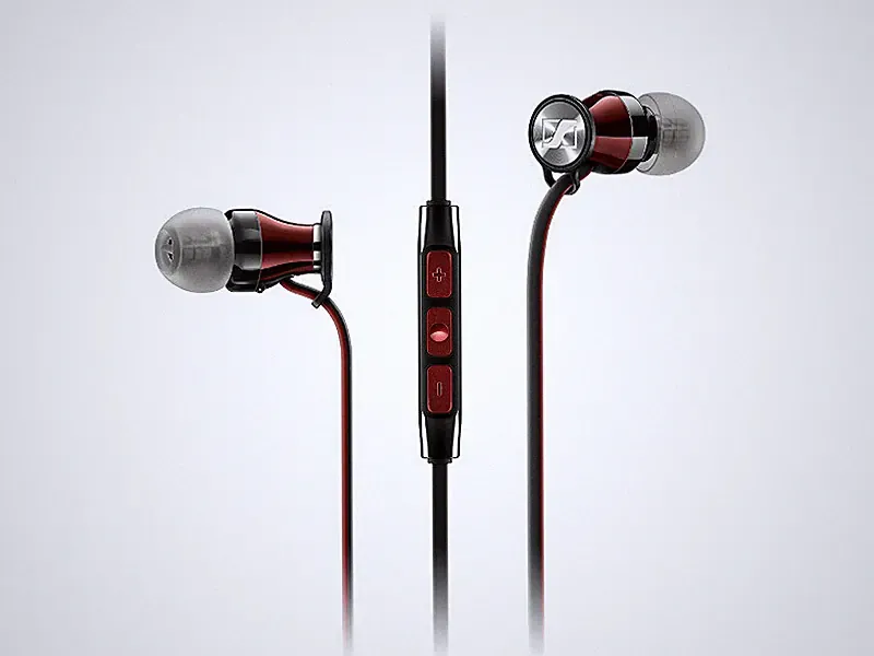 Original Sennheiser MOMENTUM In-Ear mit nanopräzisen Edelstahl-Sound-Tunnel