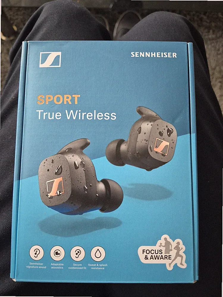 Original Verpackung Sennheiser Sport True Wireless Ohne Gerät