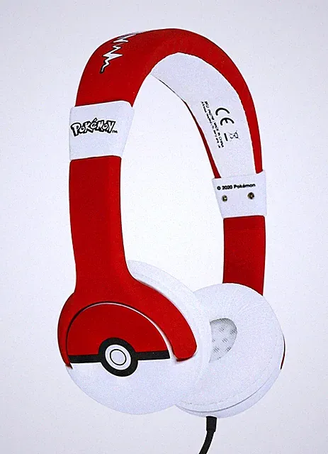 OTL Technologies - Pokemon Pokeball hoofdtelefoon, bekabeld, kinderen, rood, OTL