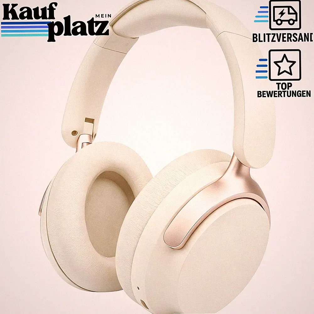Over Ear Kopfhörer Bluetooth Dual-Feed ANC Geräuschunterdrückung Audio