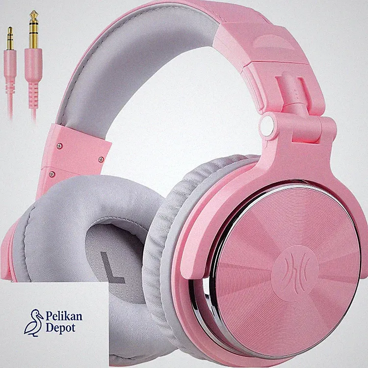 Over Ear Kopfhörer mit Kabel 50mm Treiber Bassklang 6,3