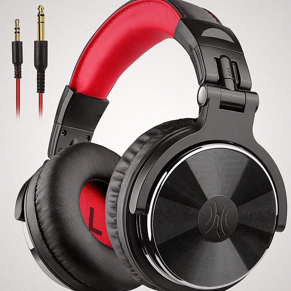 Over Ear Kopfhörer mit Kabel 50mm Treiber Bassklang 6.35 & 3.5mm Klinke Share