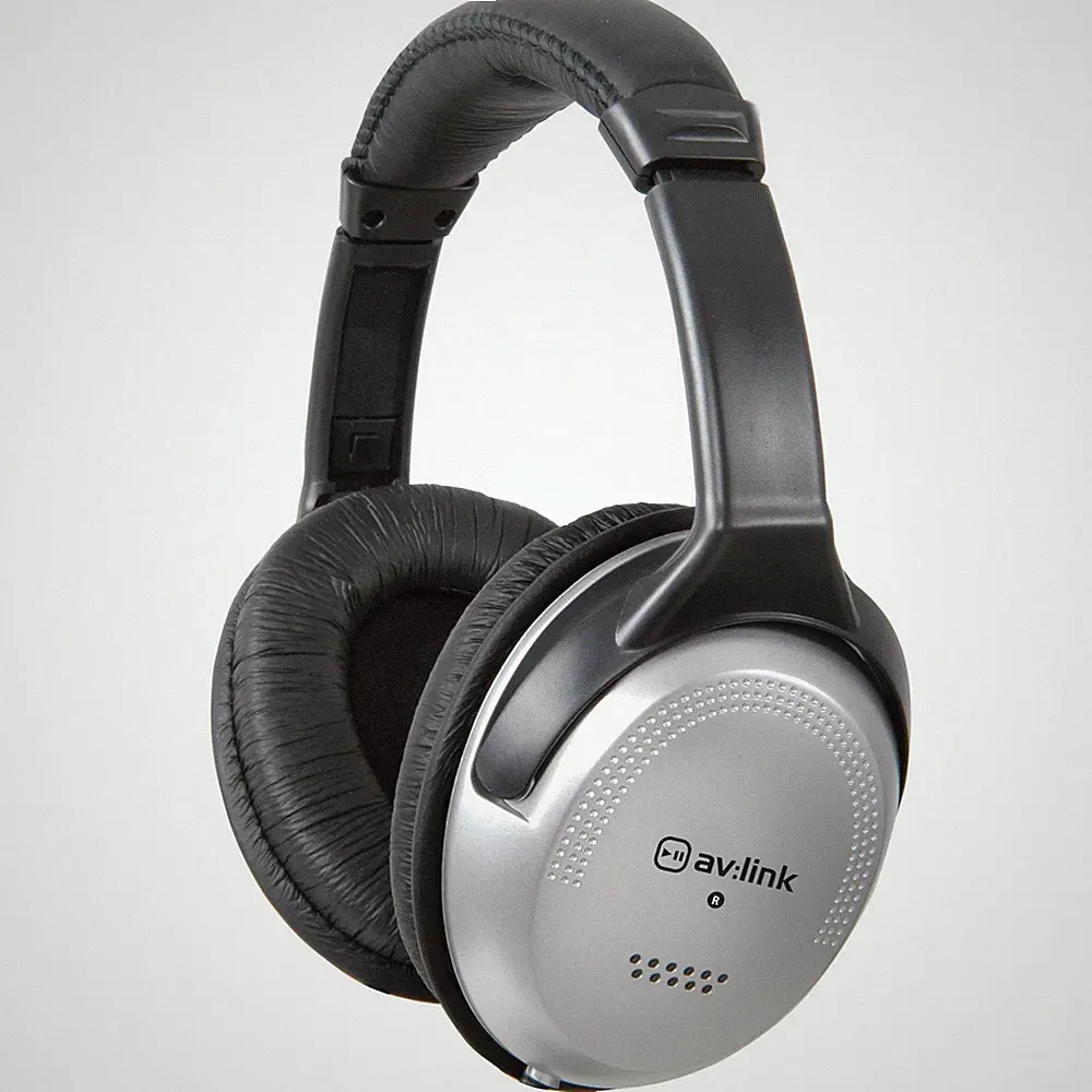 Over Ear Stereo Kopfhörer 3,5 mm 6,3 mm Klinke Inline Lautstärkeregler gepolsterte Körbchen