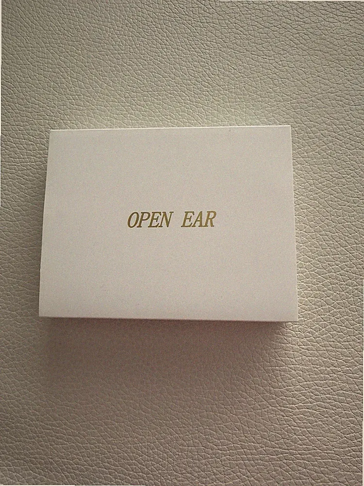 OWS Open Ear Ultraleichte Kopfhörer Sport,Bluet. 5.3,Kabellos,aus Gel,Schwarz!!!