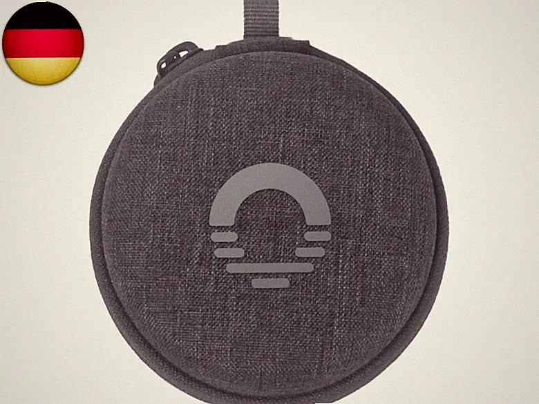 Ozlo Sleepbuds Reiseetui | Hartschale für Schlafkopfhörer | gewebter Stoff mit R