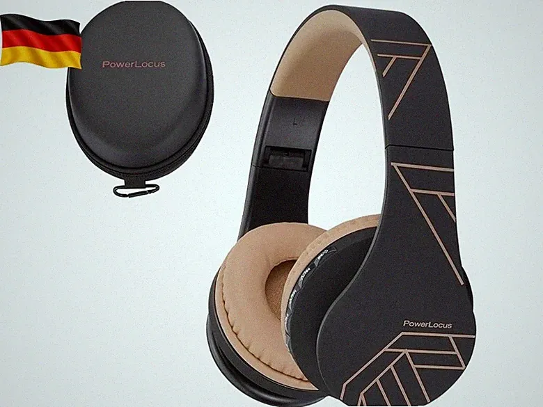 P1 Bluetooth Kopfhörer Kabellos, Wireless 5.0 Bluetooth Kopfhörer Over-Ear, O