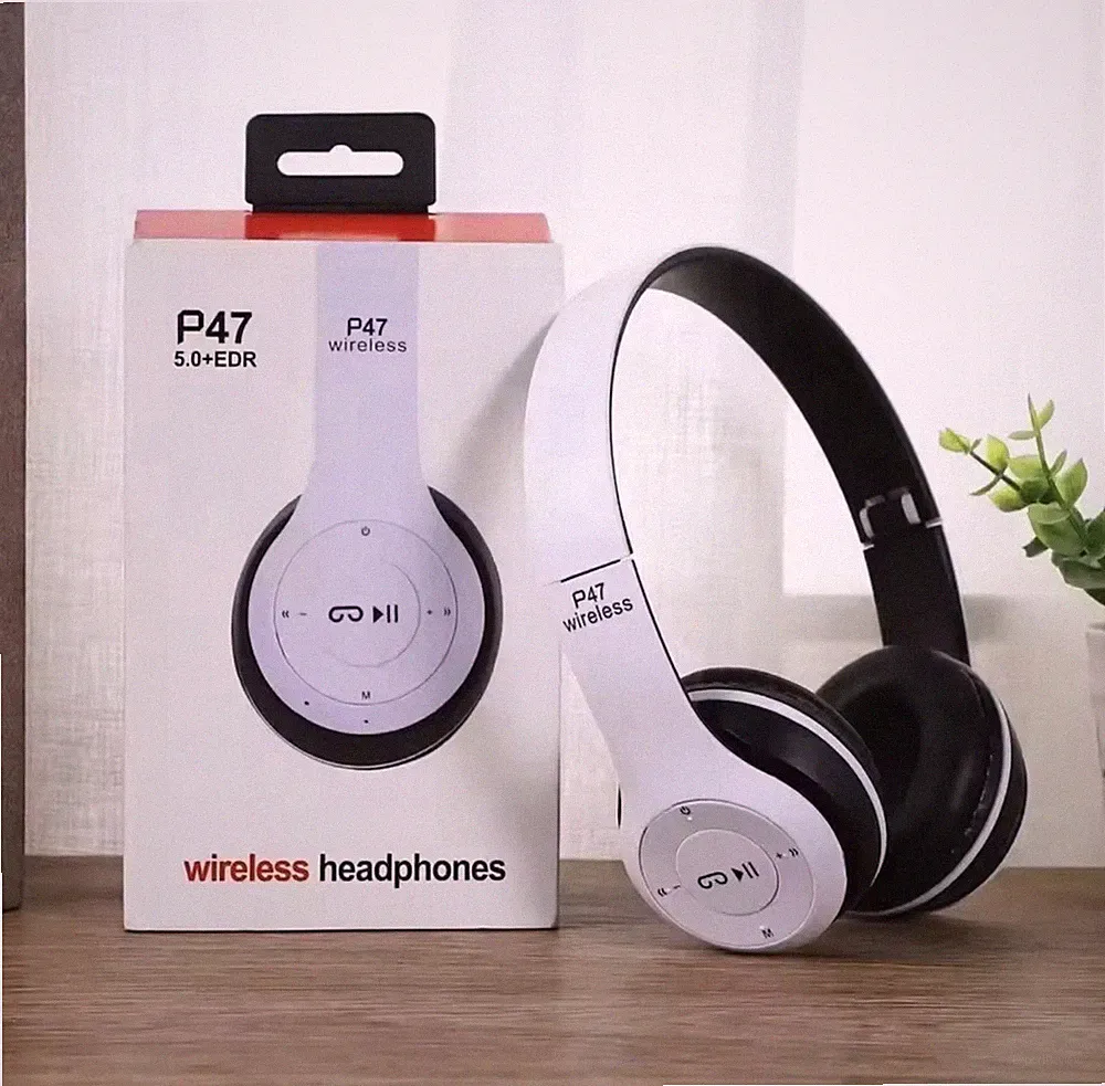 P47 On-Ear Bluetooth Kopfhörer Bluetooth 5.0+EDR kabellos faltbar, Farben