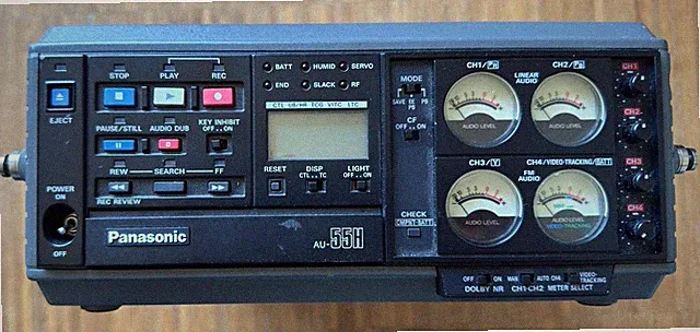 Panasonic AU-55HE M2 VTR Broadcast Recorder