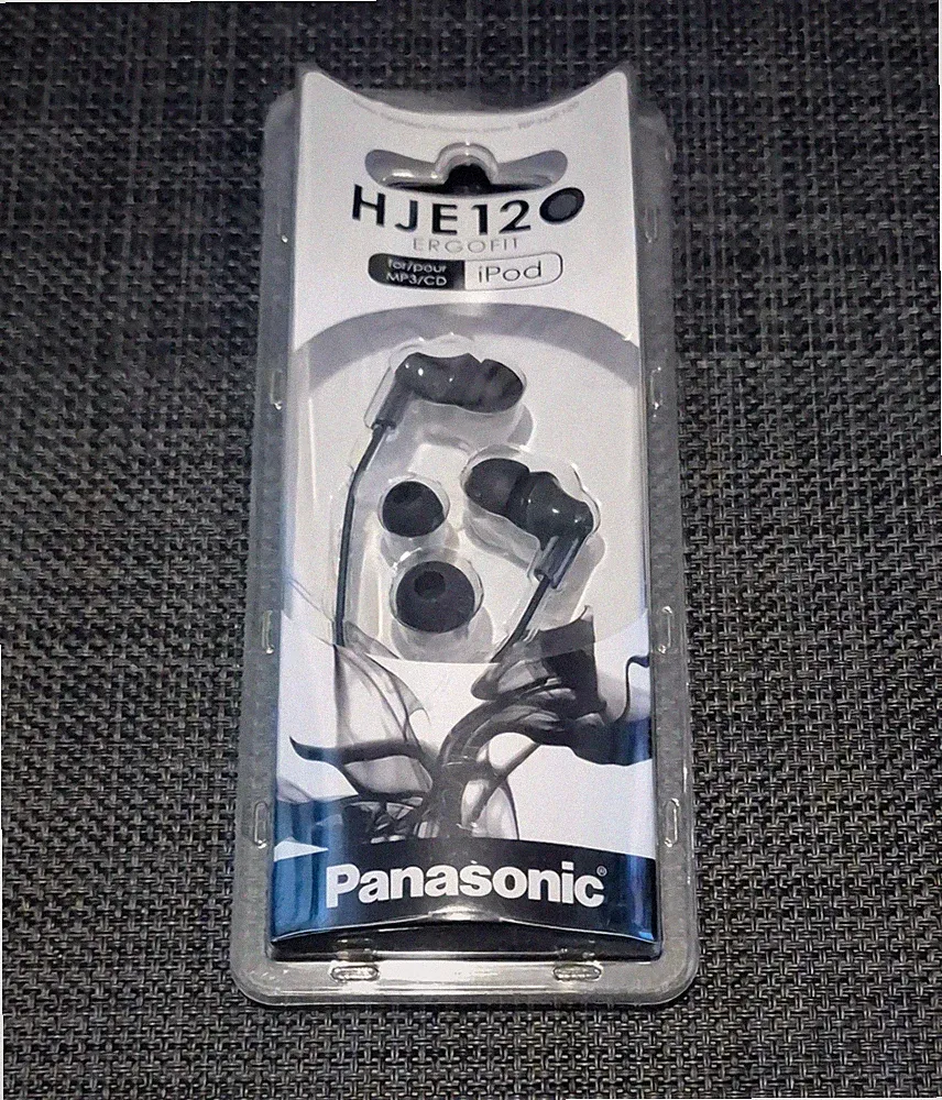 Panasonic HJE120 Ergofit In-Ear-Kopfhörer 3,5mm Klinkenstecker MP3 RP-HJE120